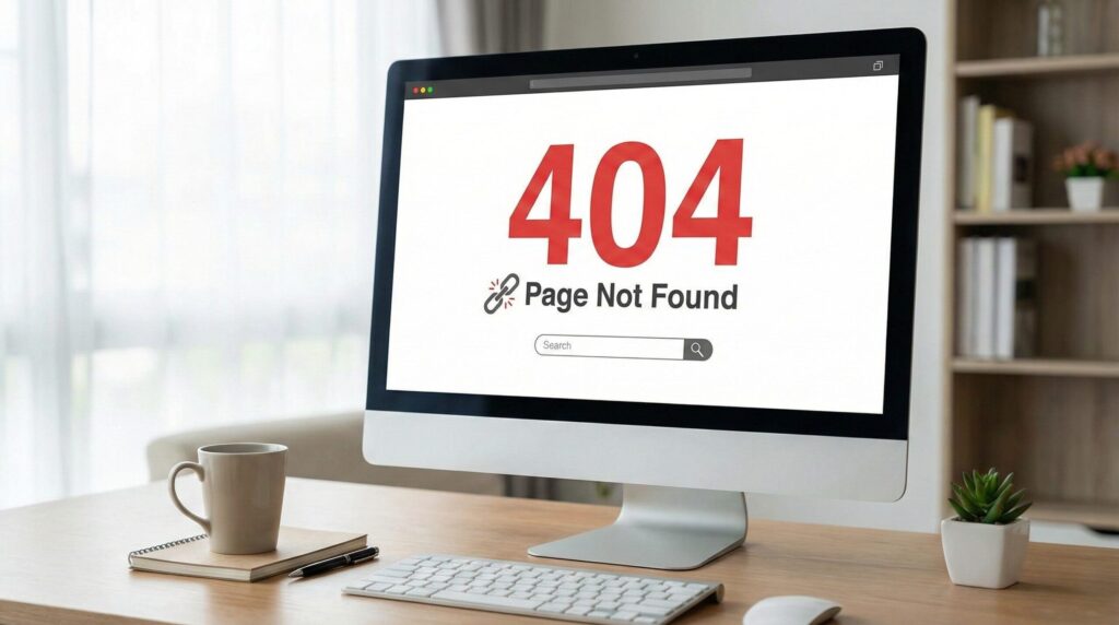 404 Error on WordPress Website