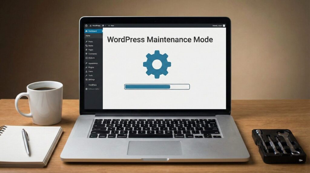 Wordpress Maintenance Mode Active
